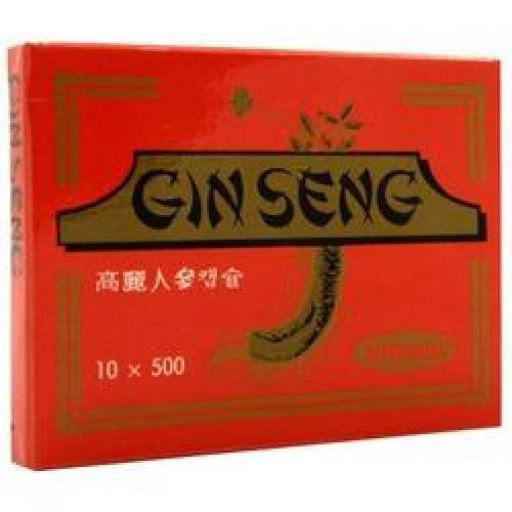 Cápsulas de Ginseng 500 mg