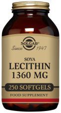 Pérolas de lecitina de soja 1360 mg