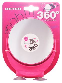 Oooh!!! 360&ordm; Duplo espelho macro com ventosas x10