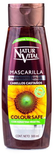Naturaleza y Vida M&aacute;scara de Cabelo Castanha Colorsafe 300 ml