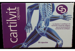 Cápsulas de Cartilvit 550mg + Vit. C