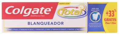 Pasta de dente clareadora total 75 ml + 33%