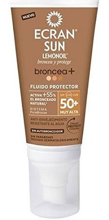 Sun Lemonoil Crema Facial Broncea+ SPF 50 50 ml