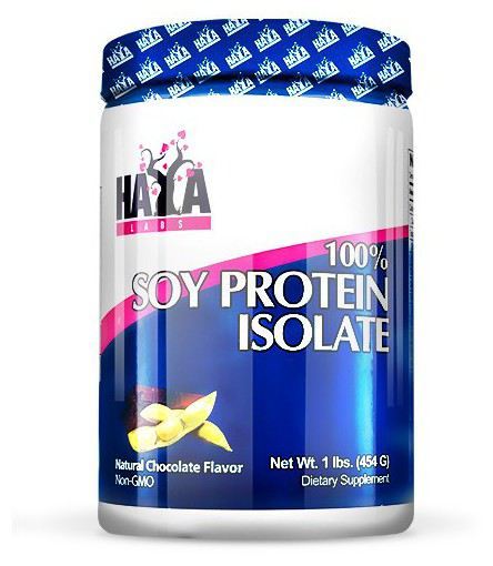 100% isolado de prote&iacute;na de soja n&atilde;o transg&ecirc;nica 454 gramas de chocolate