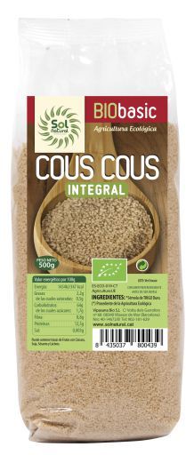 Cuscuz Integral Org&acirc;nico 500 gr