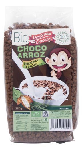Cereais Infantis Arroz De Chocolate Bio 250 gr