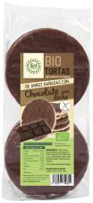 Tortias de Chocolate ao Leite Orgânico 6 Unidades 100 gr