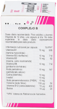 Complexo de vitamina B 30 c&aacute;psulas