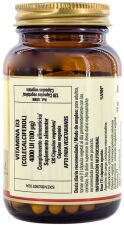 Vitamina D3 UI 100 mcg Cápsulas vegetais