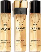 N&ordm; 5 Eau de Toilette Recarga 3 x 20 ml