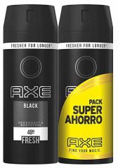 Desodorante Spray Preto Duplo 150 ml