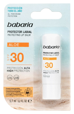 Babaria Aloe Lip Balm SPF 30 5,7 ml