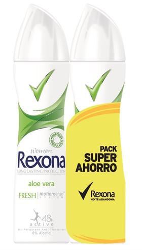 Rexona deodorant anti-perspirant spray for women Aloe Vera 200ml - Pack of 6