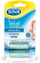 Scholl Velvet Feet Replacement (2) debaixo de &aacute;gua
