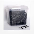 Clip Preto liso 59 mm 1000 gr