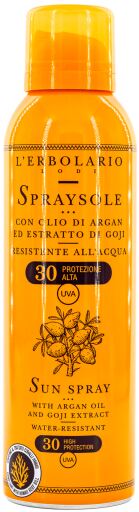 L'Erbolario Spray Solar com &Oacute;leo de Argan e Extrato de Goji SPF 30 150 ml