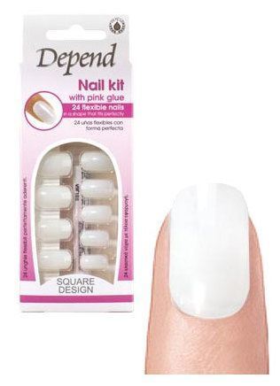 Unhas Quadradas M&eacute;dias