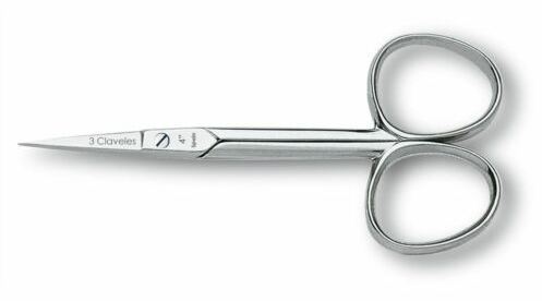 Tesoura de Manicure Reta de 4 polegadas