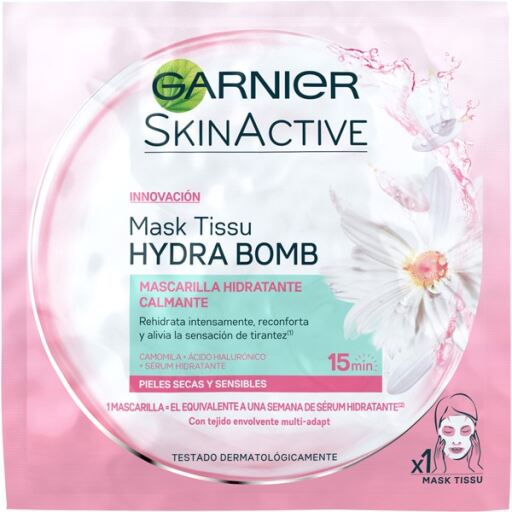 Máscara facial calmante Skin Active Hydra Bomb