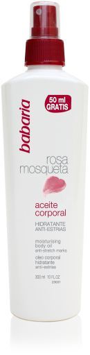 &Oacute;leo corporal em spray de rosa mosqueta 300 ml