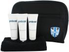 Conjunto de bolsa de viagem facial masculina 3 pe&ccedil;as
