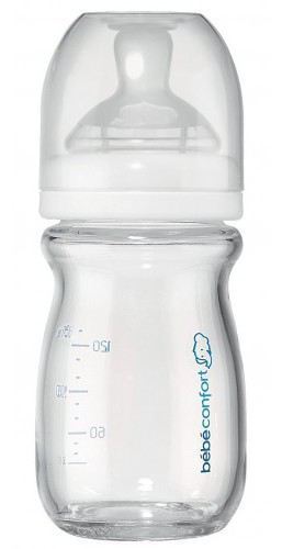 Garrafa de 130 ml com bico de silicone S (fluxo reduzido)
