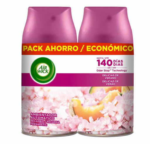 Freshmatic Duplo Refrogerador de Ar de ver&atilde;o Del&iacute;cias 250 ml