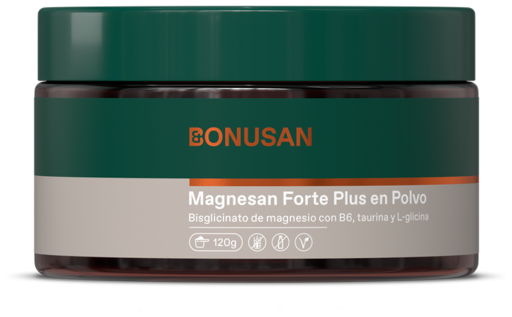 Bonusan Magnesan Forte Plus em p&oacute; 120 gr