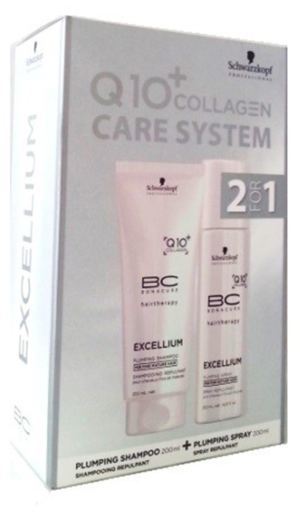 Bonacure Excellium Q10 Shampoo Plumping 200 ml + 1 pe&ccedil;a