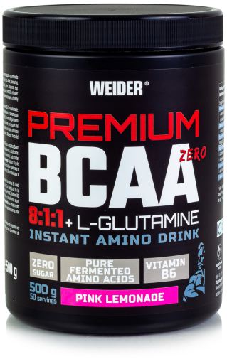 Weider Bcaa 8:1:1 + Glutamina Pink Lemonade 500 gr