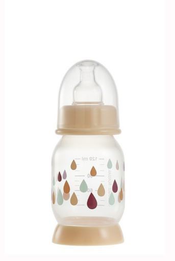 Pink Half Moon Rainbow Bottle