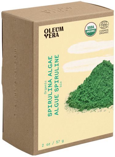 Spirulina Org&acirc;nica Algas Em P&oacute; 60 gr