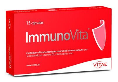 Vitae Immunovita 15 C&aacute;psulas