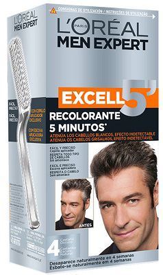 Excellence Men Colora&ccedil;&atilde;o Permanente Tom 4 Castanho Escuro