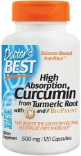 High Absorption Curcumin With C3 500 mg 120 C&aacute;psulas