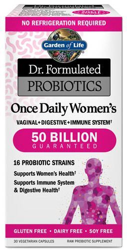 Dr. Formulado Probióticos Uma vez ao dia 30 cápsulas femininas