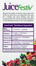 Juicefestiv Daily Fruits &amp; Veggie 60 + 60 Cápsulas