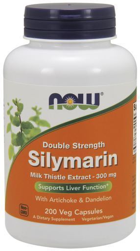 Silymarin Double Strength 300 mg 200 Cápsulas