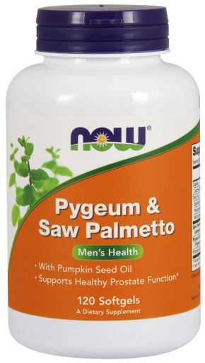 Pygeum &amp; Saw Palmetto 120 Softgels