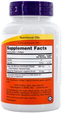 Óleo de Rícino 650 mg 120 Cápsulas Softgel