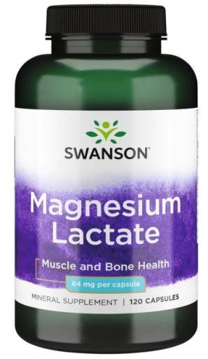Magnesium Lactate 84 mg 120 Cápsulas