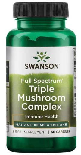 Full Spectrum Triple Mushroom Complex 60 Cápsulas