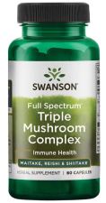 Full Spectrum Triple Mushroom Complex 60 Cápsulas