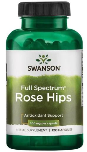 Rose Hips 500 mg 120 C&aacute;psulas
