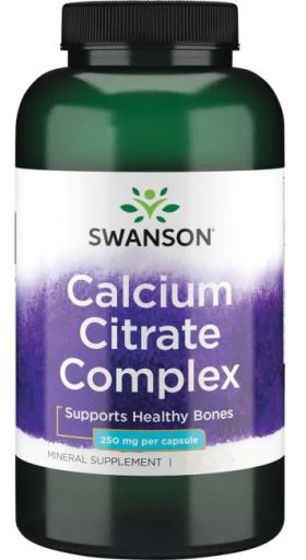 Calcium Citrate Complex 100 Cápsulas