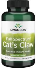 Cat'S Claw 500 mg 100 c&aacute;psulas