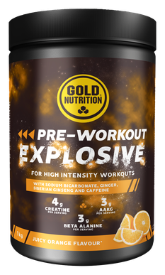GoldNutrition Pr&eacute;-treino Explosivo Laranja 1 kg