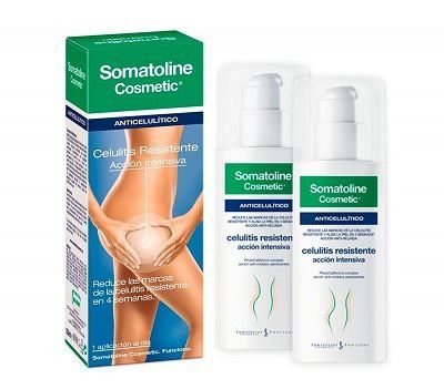 Somatoline Cosmetic A&ccedil;&atilde;o Intensiva Celulite Resistente 2x150 ml