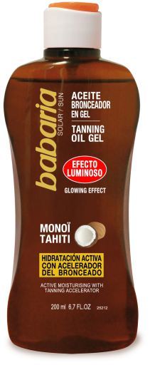 Gel Solar Bronzeador &Oacute;leo Luminoso 200 ml
