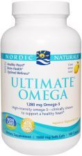 Ultimate Omega 1280 mg Limão 180 Cápsulas